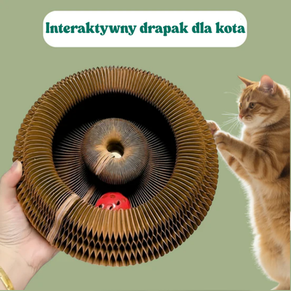 Interaktywny drapak dla kota