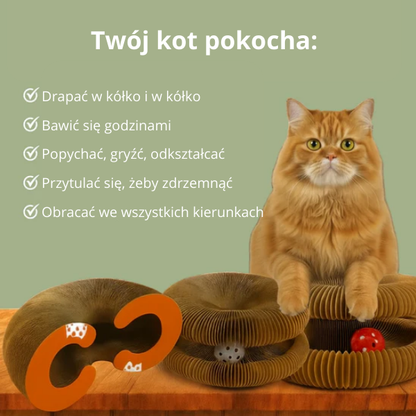 Interaktywny drapak dla kota