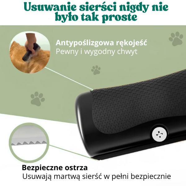 Magiczna szczotka dla psa